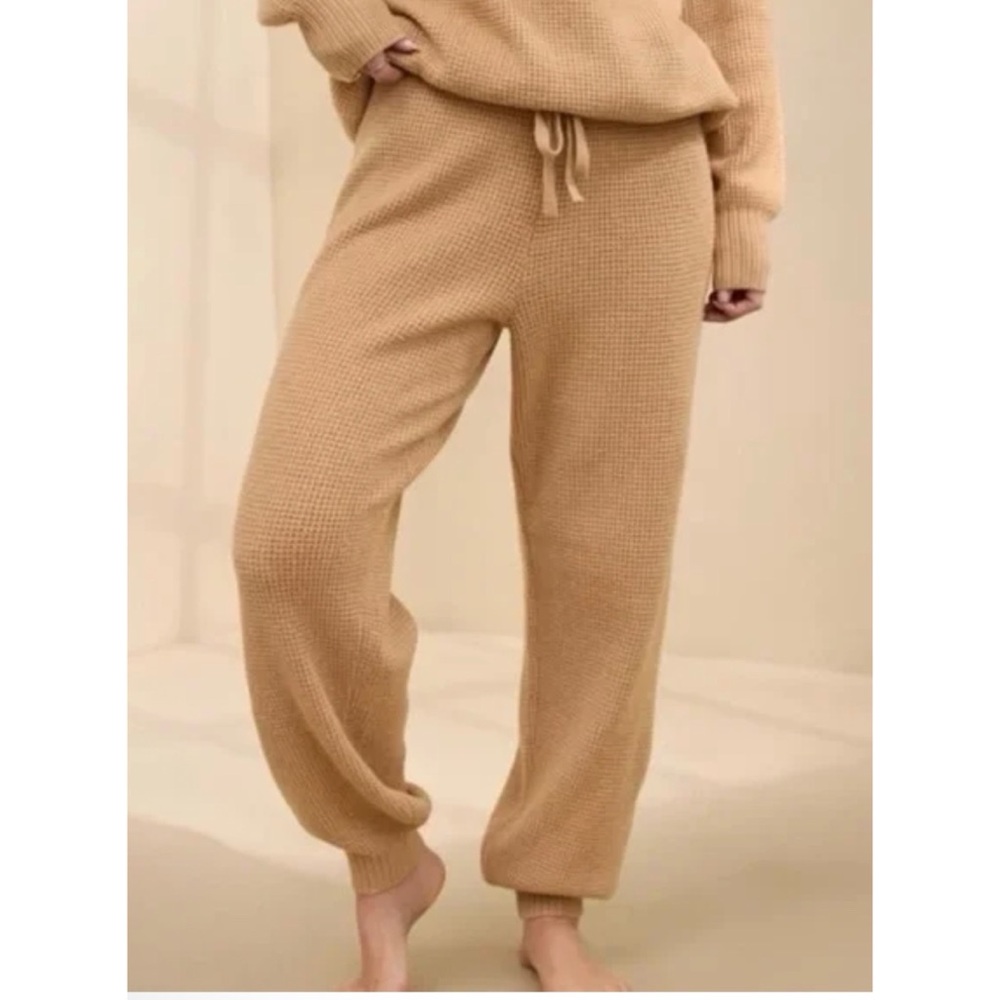 NWT Aerie CozyUp Waffle Knit Jogger